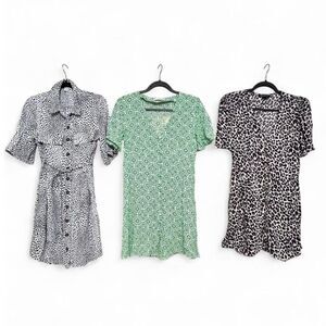 BUNDLE: 3 Mini Dress Bundle Set Lot - Size M